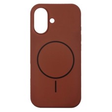 Чохол Apple iPhone 17, Air Beats, MagSafe, Коричневий