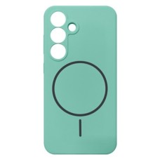 Чохол Samsung Galaxy S25, Air Beats, Succulent, MagSafe, Бірюзовий