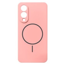 Чохол Samsung Galaxy S25 Edge, Air Beats, MagSafe, Рожевий
