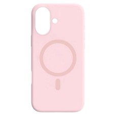 Чохол Apple iPhone 16, Air Beats Wide Strip, MagSafe, Рожевий
