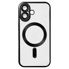 Чохол Apple iPhone 17, Metallic Full Camera Matte, MagSafe, Чорний