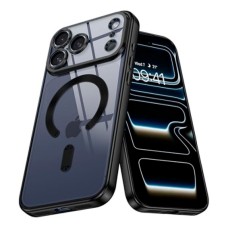 Чохол Apple iPhone 17 Pro, Metallic Full Camera, MagSafe, Чорний