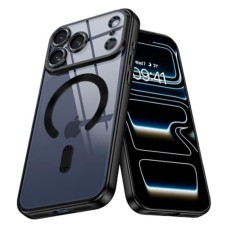 Чохол Apple iPhone 17 Pro Max, Metallic Full Camera, MagSafe, Чорний