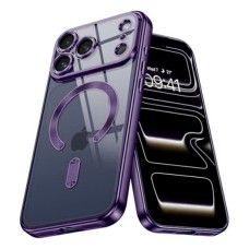 Чохол Apple iPhone 17 Pro Max, Metallic Full Camera, Dark Purple, MagSafe, Фіолетовий
