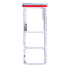 Слот SIM-карти (лоток) Motorola XT2421 Moto G04, з роз'ємом карти пам'яті, Блакитний