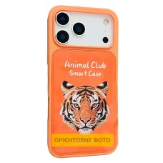 Чохол Apple iPhone 16, Animal Club, Hermes Orange, Помаранчевий