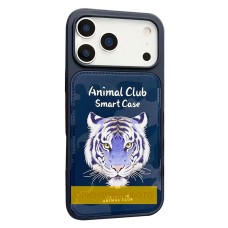 Чохол Apple iPhone 16, Animal Club, Royal Blue, Синій