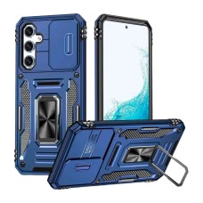 Чохол Samsung Galaxy S25 FE, Epik Camshield Army Ring, Navy, Синій