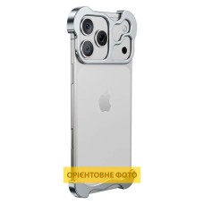 Чохол Apple iPhone 17 Air, Minimalist Metal, Срібний