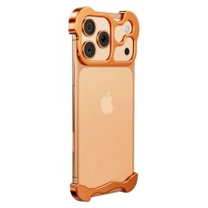 Чохол Apple iPhone 17 Pro, Minimalist Metal, Cooper, Помаранчевий