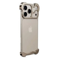 Чохол Apple iPhone 17 Pro Max, Minimalist Metal, Titanium Gray, Сірий