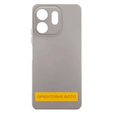 Чохол Tecno Spark Go 1, GETMAN Liquid Silk, Сірий