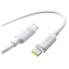 USB кабель Baseus E0426701 Foamed, Type-C, 1.0 м., Белый