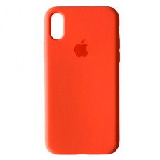 Чохол Apple iPhone X, iPhone XS, Original Soft Case, Kumquat, Помаранчевий