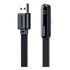 USB кабель Baseus P10382503121-01 MVP 3 Apple iPhone SE 2022, iPhone 14 Pro Max, iPhone 14 Plus, iPhone 14 Pro, iPhone 14, iPhone 13 Pro, iPhone 13 Mini, iPhone 13, iPhone 13 Pro Max, iPhone 12 Mini, iPhone 12 Pro Max, Lightning, 2.0 м., Черный