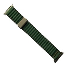 Ремінець Apple Watch 38, Watch 40, Nylon Ocean Band, Dark Green, Зелений