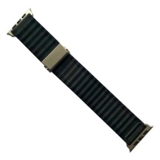 Ремінець Apple Watch 42, Watch 44, Nylon Ocean Band, Чорний