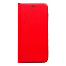 Чохол-книжка Samsung A175 Galaxy A17 4G, Carbon Case, Червоний