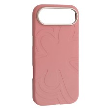 Чохол Apple iPhone 17 Air, Flower Liquid, Cherry Blossom Pink, MagSafe, Рожевий