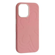 Чохол Apple iPhone 17, Flower Liquid, Cherry Blossom Pink, MagSafe, Рожевий