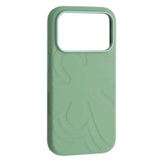 Чохол Apple iPhone 17 Pro Max, Flower Liquid, Qingshan Jade, MagSafe, Зелений