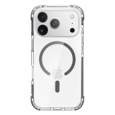 Чохол Apple iPhone 17 Pro Max, Rock Anti-Drop, Transparent Black, MagSafe, Прозорий