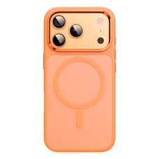Чехол Apple iPhone 17 Pro Max, Rock Guard Touch, MagSafe, Оранжевый