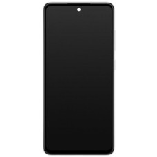 Дисплей Samsung A525 Galaxy A52, A526 Galaxy A52, з сенсором, з рамкою, IPS, Срібний