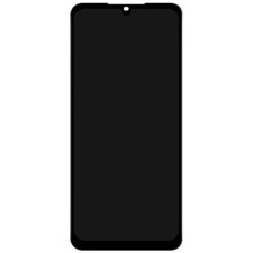 Дисплей Samsung M225 Galaxy M22, з сенсором, без рамки, OLED, Чорний