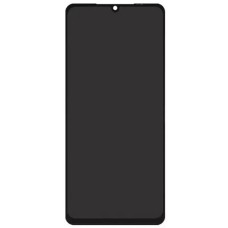 Дисплей Samsung A075 Galaxy A07, (High quality), з сенсором, без рамки, Чорний
