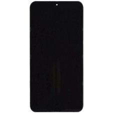 Дисплей Samsung Galaxy S24, (High quality), з сенсором, з рамкою, Чорний