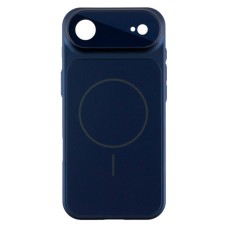 Чохол Apple iPhone 17 Air, Air Beats AG-Glass, Dark Blue, MagSafe, Синій
