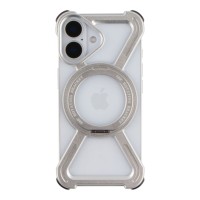 Чехол Apple iPhone 17, ArmorX, Серебряный