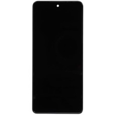 Дисплей Infinix Note 30, (High quality), з сенсором, з рамкою, Чорний