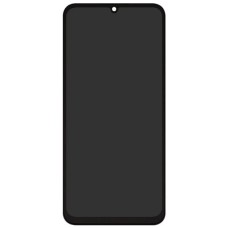 Дисплей ZTE Blade A35, (High quality), з сенсором, з рамкою, Чорний