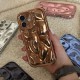 Чохол Apple iPhone 12, Bubble Wavy 3D, Синій