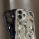 Чохол Apple iPhone 12, Bubble Wavy 3D, Синій