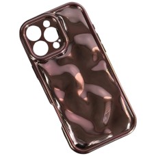Чохол Apple iPhone 15 Pro Max, Bubble Wavy 3D, Рожевий
