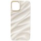 Чехол Apple iPhone 11, Wavy Pattern 3D, Белый