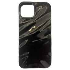 Чехол Apple iPhone 11, Wavy Pattern 3D, Черный
