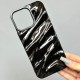 Чехол Apple iPhone 13, Wavy Pattern 3D, Черный