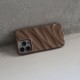 Чехол Apple iPhone 13, Wavy Pattern 3D, Черный