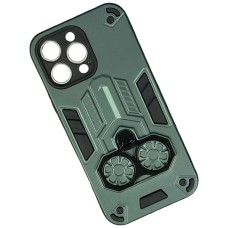 Чехол Apple iPhone 11, Armor Shield Ring Holder, Khaki, Зеленый