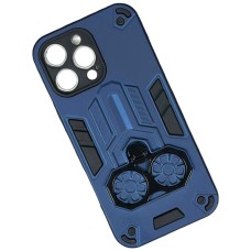 Чохол Apple iPhone 13 Pro Max, Armor Shield Ring Holder, Синій