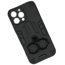 Чохол Apple iPhone 13 Pro Max, Armor Shield Ring Holder, Чорний