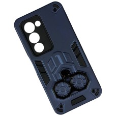 Чохол Xiaomi Redmi Note 13, Redmi Note 13R, Armor Shield Ring Holder, Синій