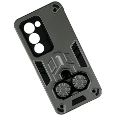 Чохол Xiaomi Redmi Note 13, Redmi Note 13R, Armor Shield Ring Holder, Сірий