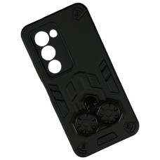 Чохол Xiaomi Redmi Note 12 Pro, Armor Shield Ring Holder, Чорний