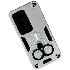 Чохол Xiaomi Redmi Note 13, Armor Shield Ring Holder, Срібний