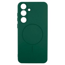 Чохол Samsung Galaxy S25 Plus, Air Beats, Dark Green, MagSafe, Зелений